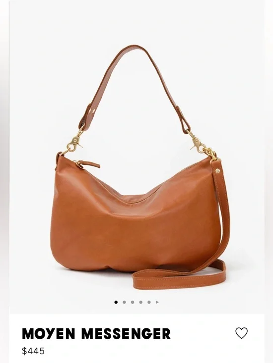 Clare V. Moyen Messenger Tan - Picture 5 of 5